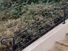 Garde-corps en fer forgé pour escalier extérieur à Valence-ADF26