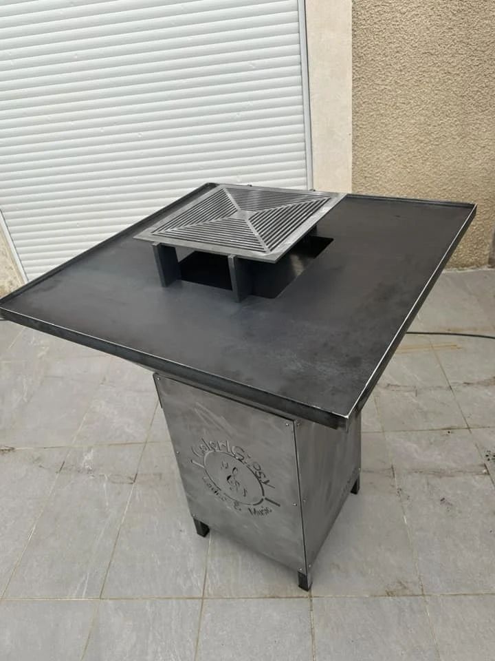 Brasero sur mesure à Valence par ADF26



